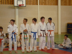 Remise ceintures JUDO juin 2012